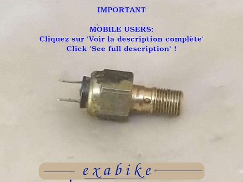 Contacteur frein arriere - contacteur,