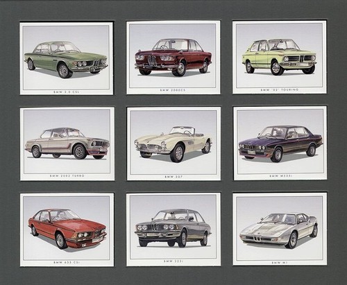 Bmw original collectors - bmw, cards