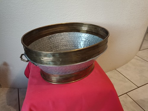 Jardinière bassine ancienne - bassine,