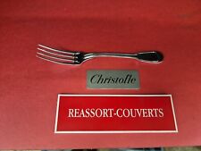 FOURCHETTE TABLE 21.5 CM CHINON CHRISTOFLE BEL ÉTAT MÉTAL ARGENTÉ
