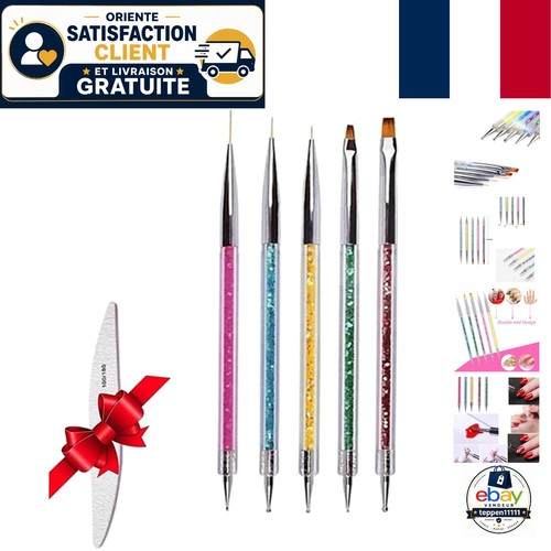 Pinceaux ongles en - ongles,