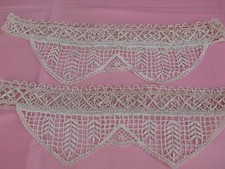 Parement en dentelle du Puy aux fuseaux pour chemisier