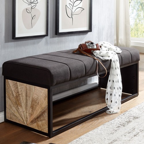 Finebuy banc tissu 105 - tissu,