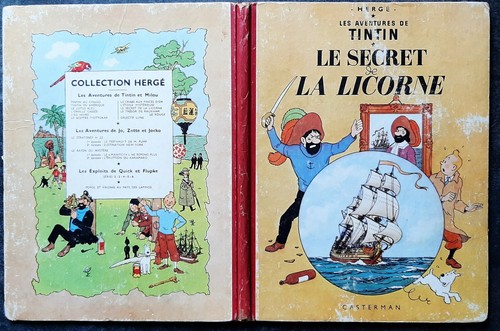 Tintin secret la licorne - tintin,