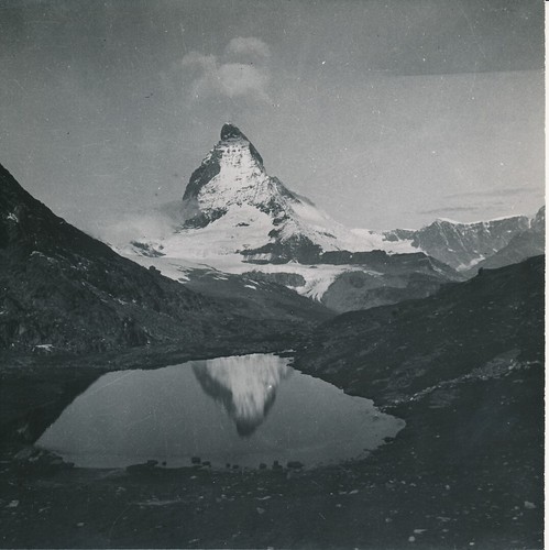 Cervin 1950 alpes - cervin,