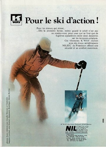Way pour ski - =, coupure