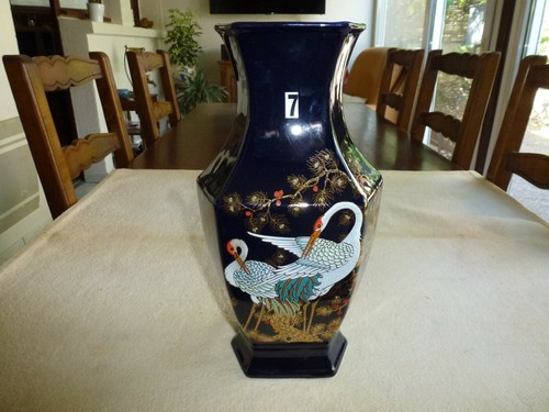 Superbe vase chinois decor - ,