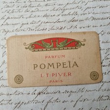 L.T PIVER Parfum POMPEIA Carte