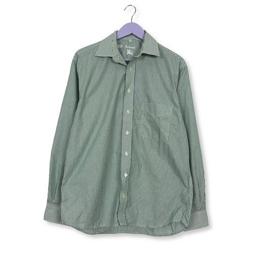Chemise burberry rayée - rayée, verte