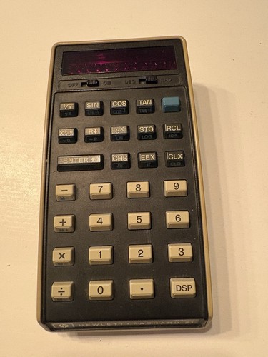 Calculatrice vintage hewlett - vintage,