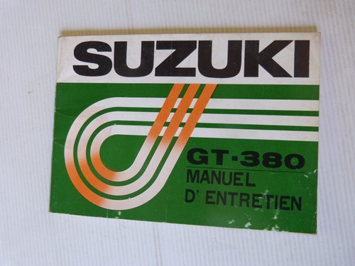 Manuel entretien suzuki - manuel,