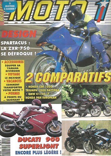 Moto 109 zxr 750 - 1, honda