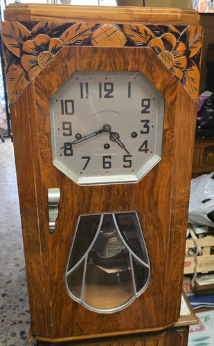 Horloge murale ancienne - horloge,