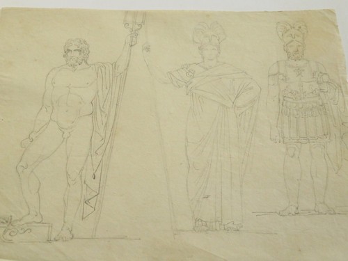 Ecole italienne xix dessin - ecole,