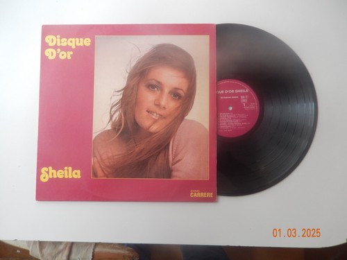 Disque sheila pochette - disque,