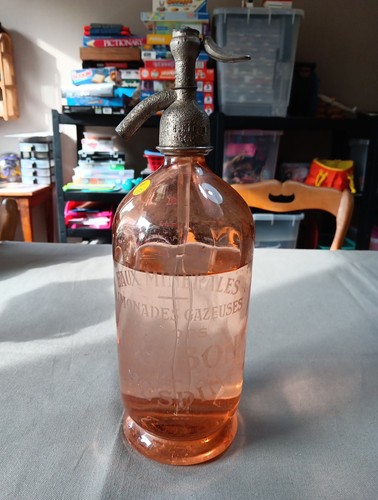 Siphon bouteille eau - de, seltz