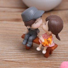  Petites Figurines Statues De Bureau Mini Garçon Fille Décoration Chambre