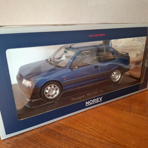 Peugeot 309 gti bleu - 309, miami