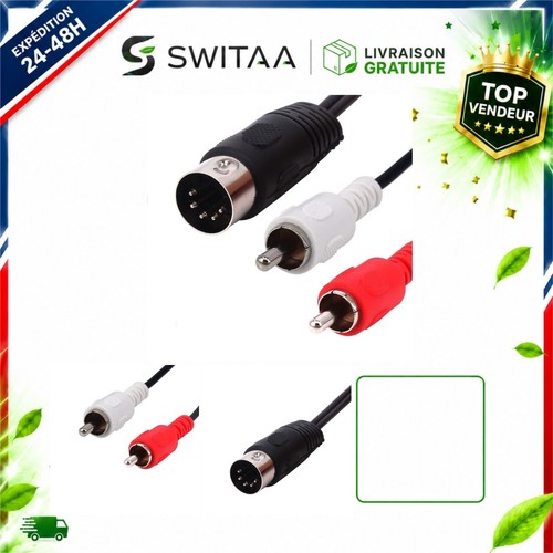 Câble audio stéréo din - din, 5