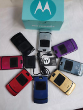 Unlocked Motorola RAZR V3 Unlocked Flip GSM Bluetooth MP4 video Mobile Phone