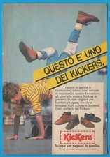 KICKERS: Shoes Year 1984 Advertising Advertising Werbung Clipping MA1453