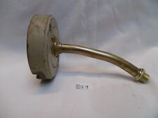 Brass and Wood Wall Sconce Threaded 10.85mm 1930 1950 (BQ9)