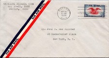 GOLDPATH: US AIR MAIL 1938, DAYTON, OHIO CV849_P27