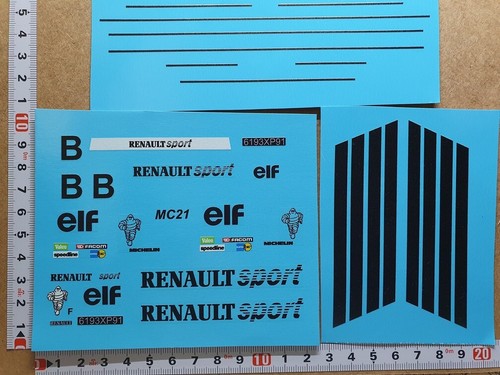 Decals renault master - decals, 1/24