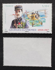 Timbre France poste aérienne 2017 YT PA 81  Neuf**. Georges Guynemer
