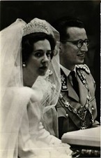 CPA AK King Baudouin - Queen Fabiola - Wedding - 1960 BELGIAN ROYALTY (852274)