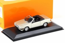 1:43 Minichamps Maxichamps Maserati Biturbo Spyder 1984 Argent Métallique