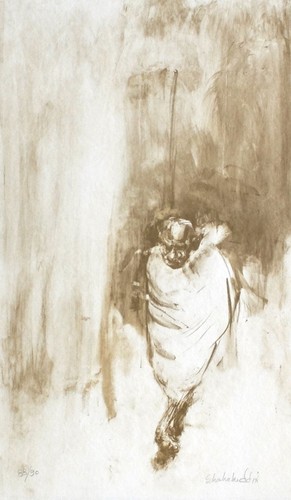 Ahmed shahabuddin lithographie - ahmed,