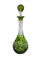 Val Saint Lambert Green Cut to