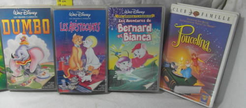 Lot cassettes vidéo - cassettes,