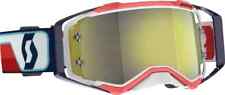 Scott USA Prospect MX Goggle Red/White W/yellow works lens with free clear lens