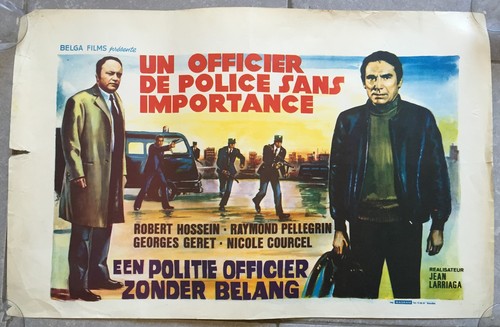 Affiche belge officier de - belge,
