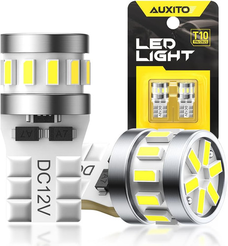 T10 w5w led 6500k - w5w, blanc