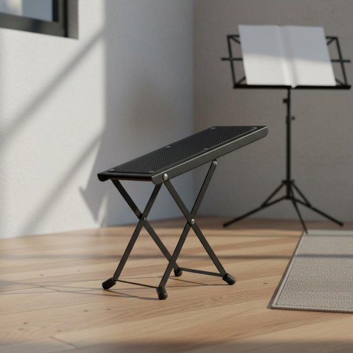 Support pied guitare métal - pied,