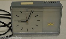 Orig. Horloge De Table Westclox Électrique Des Années 50-60 Pastel Bleu