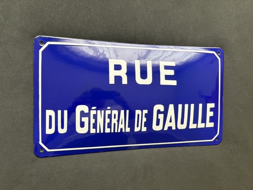 Ancienne plaque émaillée - ancienne,