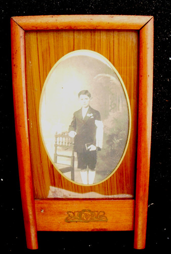 Cadre ancien bois avec - en,