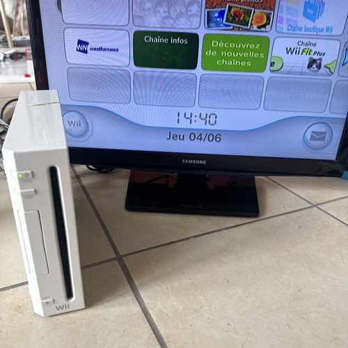 Console nintendo wii - blanche,