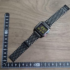 Montre-bracelet numérique Adidas Nixon Archive M1 boîtier en acier inoxydable...