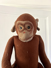 Peluche ancienne singe