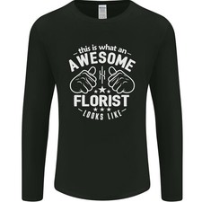 Voici À Quoi Ressemble Un Super Fleuriste T-Shirt À Manches Longues Pour Hommes