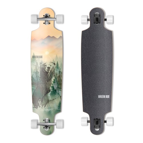 Horizon blue 39inch - blue, drop