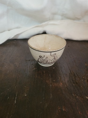 Ancienne tasse faïence fine - tasse,