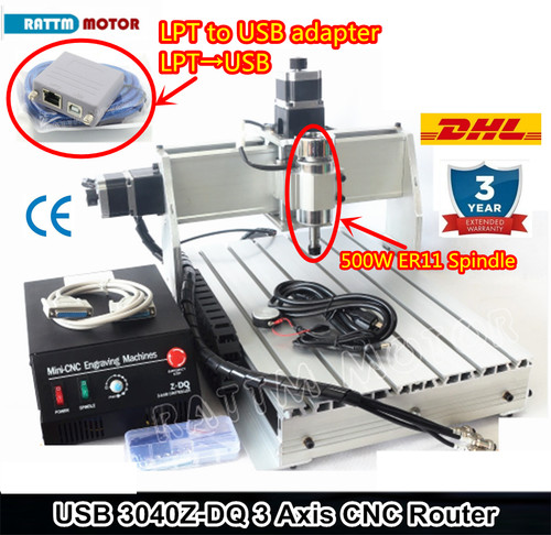 Fra 3040z 500w - 500w, cnc