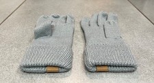 PAIRE DE GANTS EN LAINE GRIS