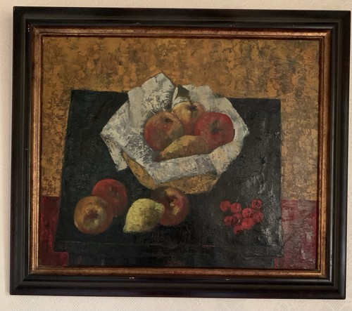 Tableau huile sur toile - sur,